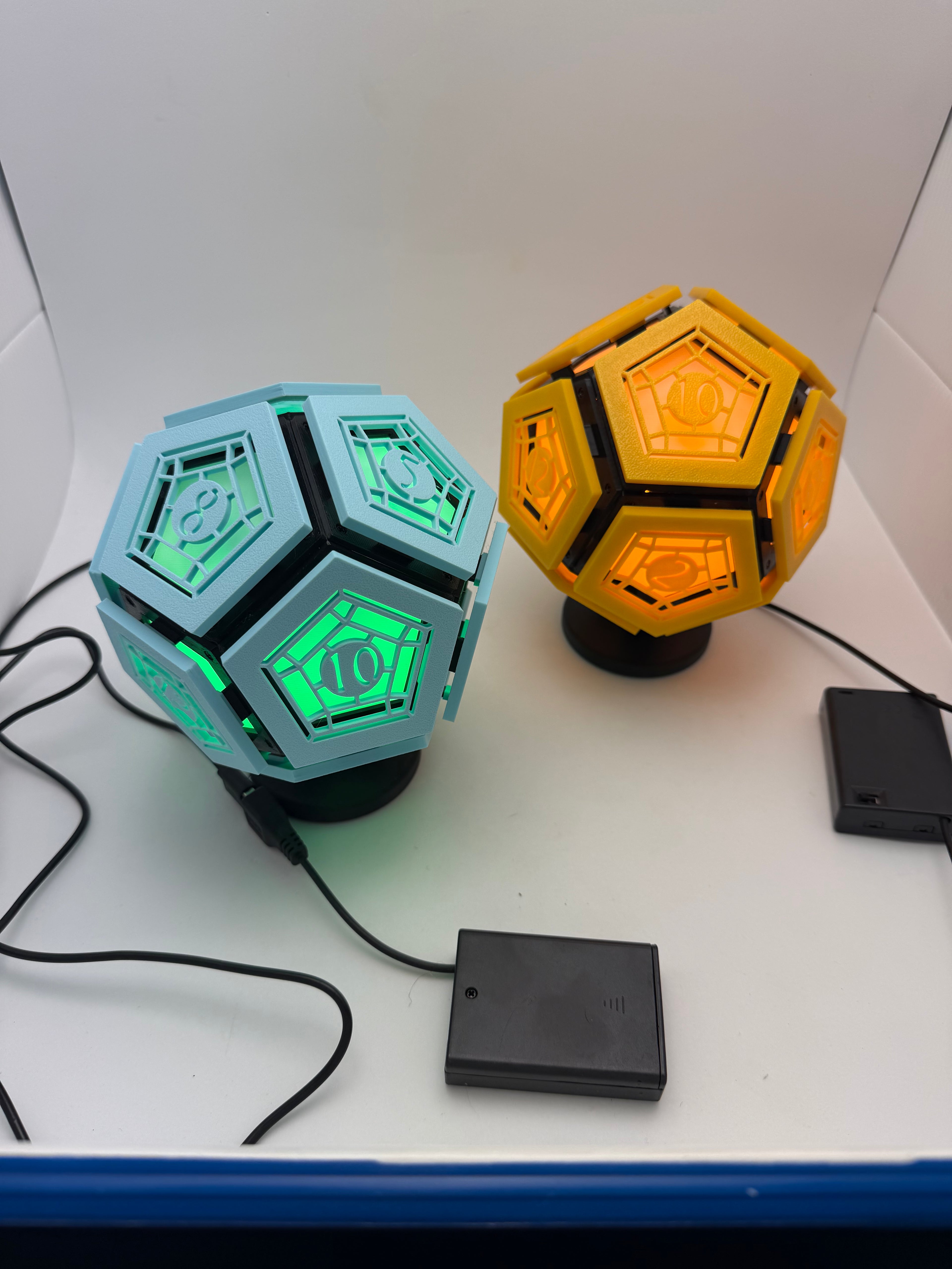 Mini Dice Lamps